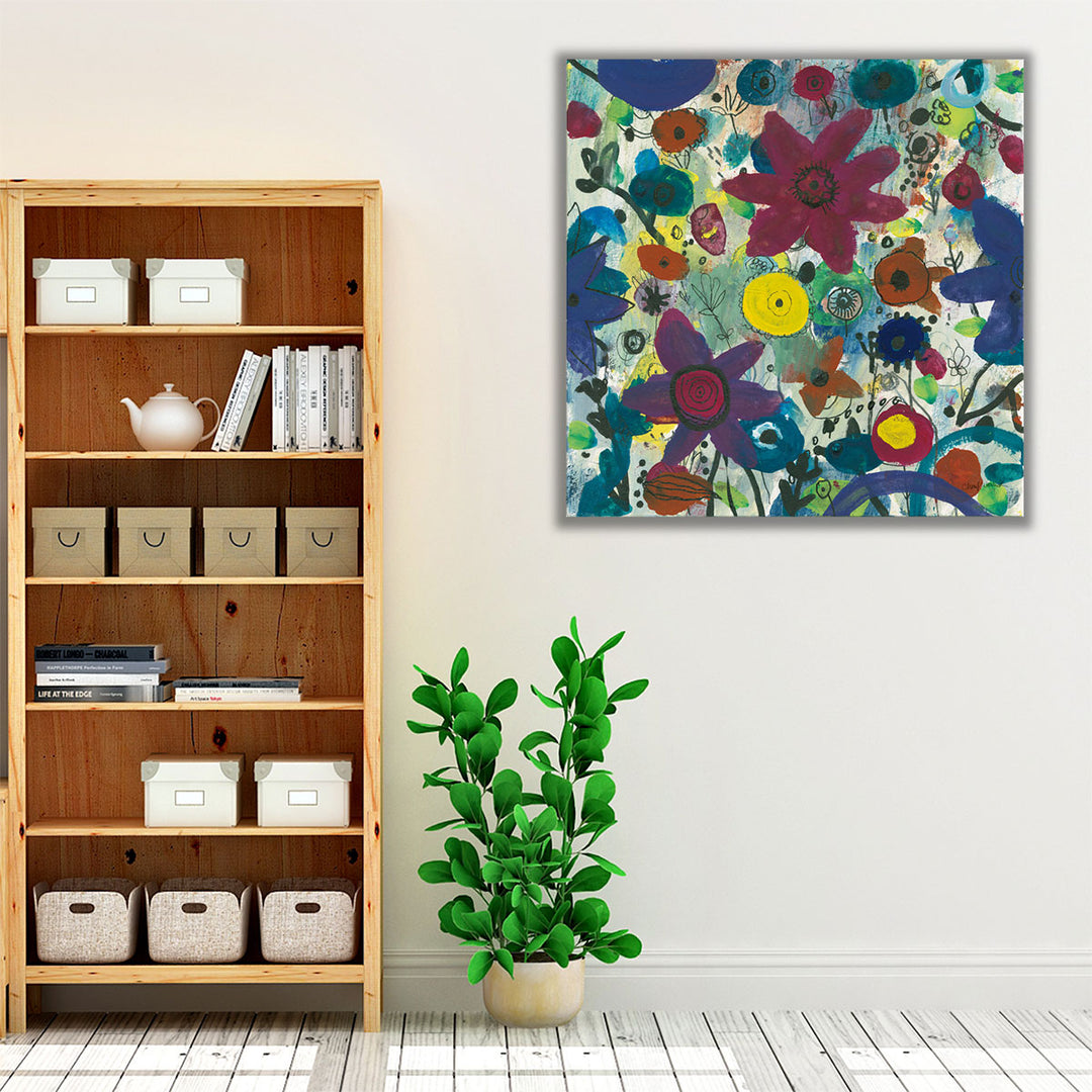 Jewel Garden I - Canvas Print Wall Art