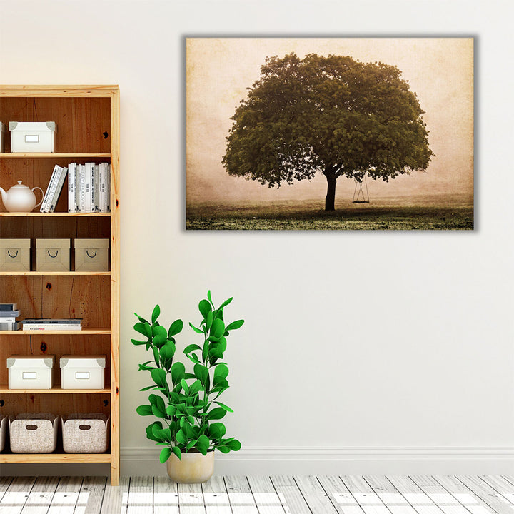 The Hopeful Oak - Canvas Print Wall Art