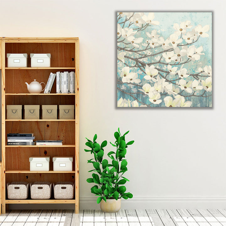 Dogwood Blossoms II - Canvas Print Wall Art