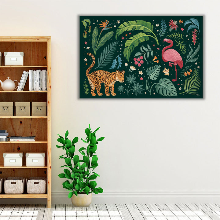 Jungle Love II - Canvas Wall Art 