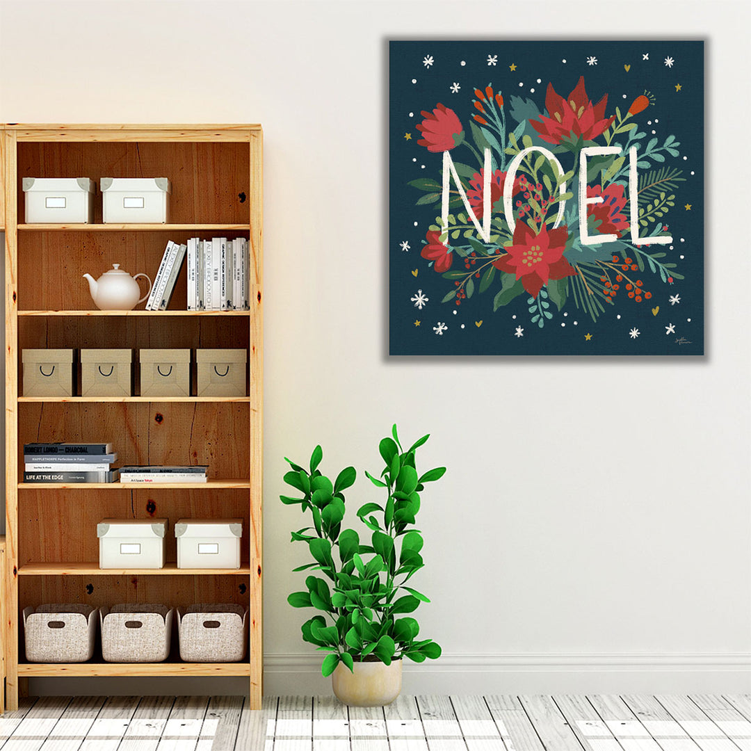 Christmas Bloom VII - Canvas Print Wall Art 