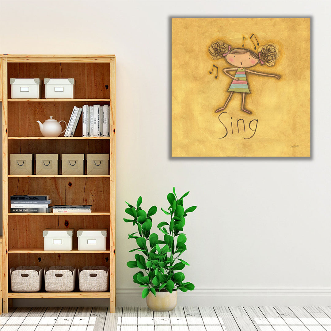 Sing - Canvas Print Wall Art