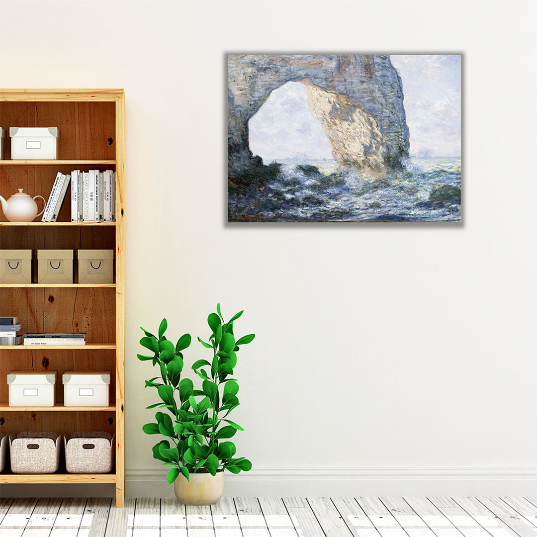 The Manneporte (Etretat), 1883 - Canvas Print Wall Art