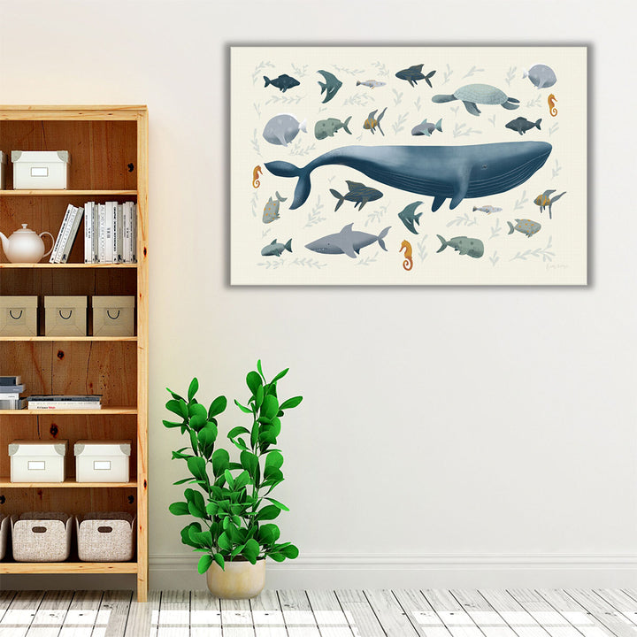 Ocean Life - Canvas Print Wall Art