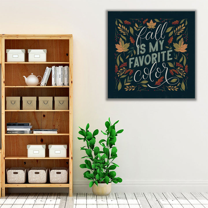 Autumn Sayings I - Canvas Print Wall Art