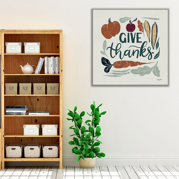 Harvest Lettering II - Canvas Print Wall Art