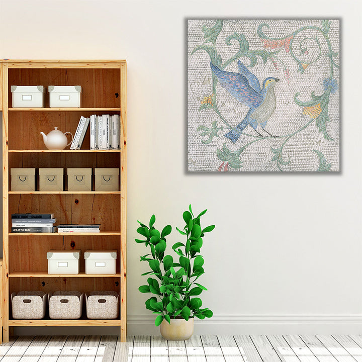 Mosaic Birds I - Canvas Print Wall Art