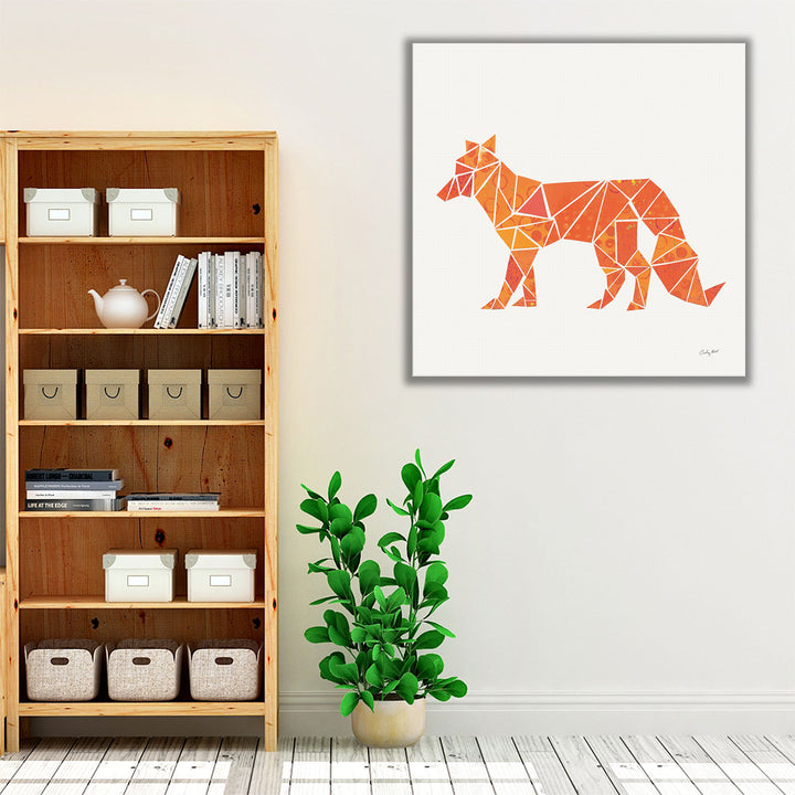 Geometric Animal II - Canvas Print Wall Art