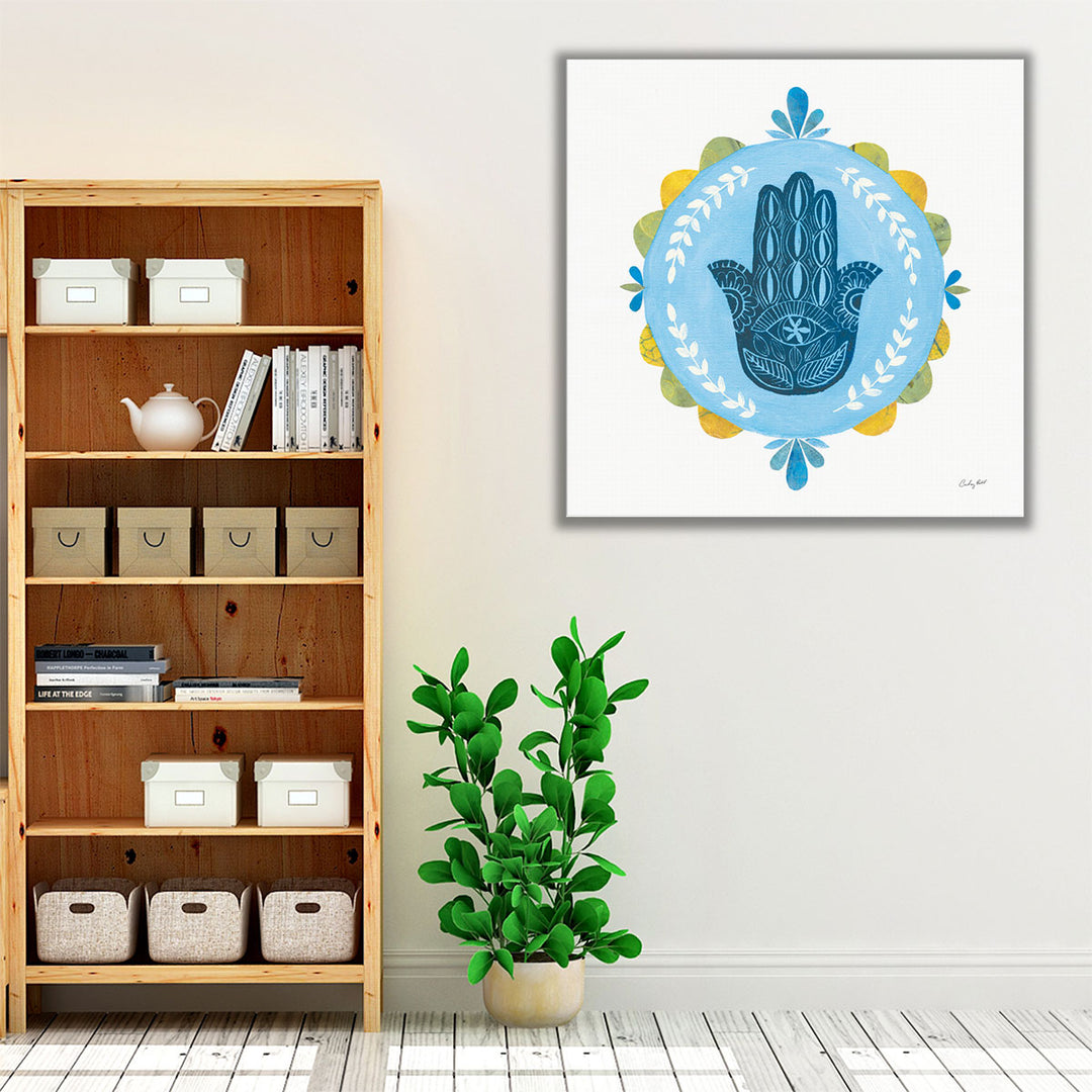 Hamsa Mandala I - Canvas Print Wall Art