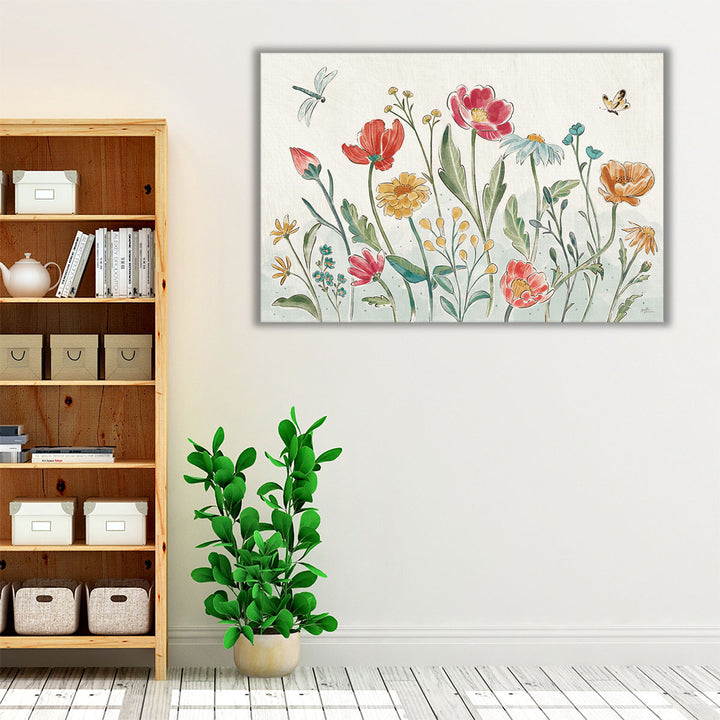 Boho Field I - Canvas Print Wall Art