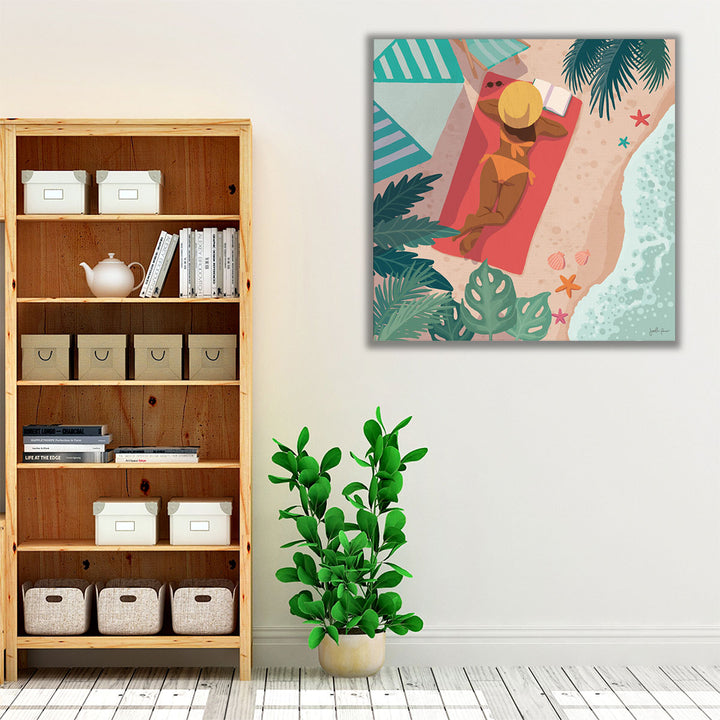 Beach Babes I - Canvas Print Wall Art