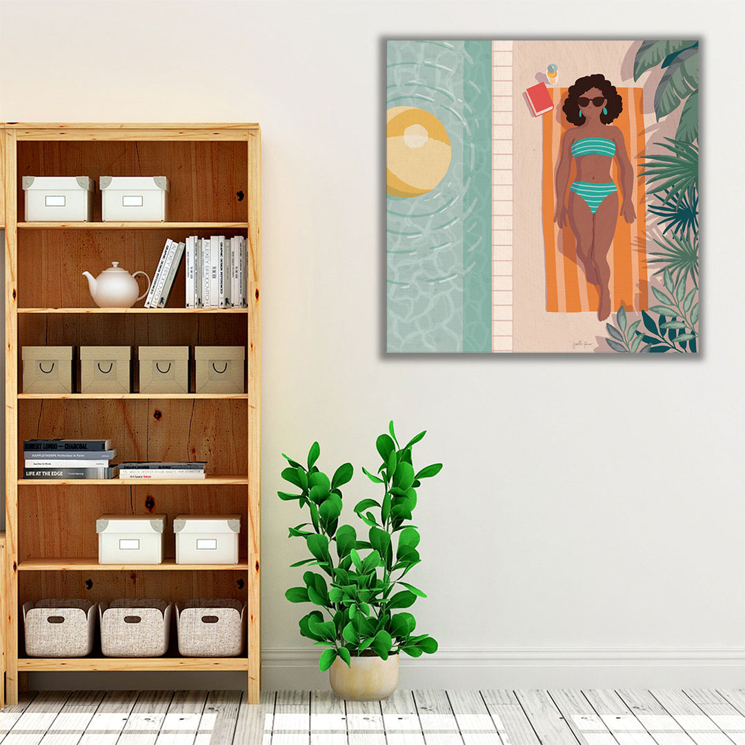 Beach Babes III - Canvas Print Wall Art