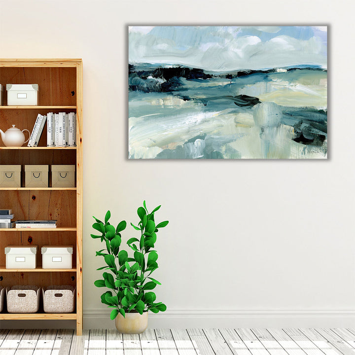 Windswept Landscape - Canvas Print Wall Art