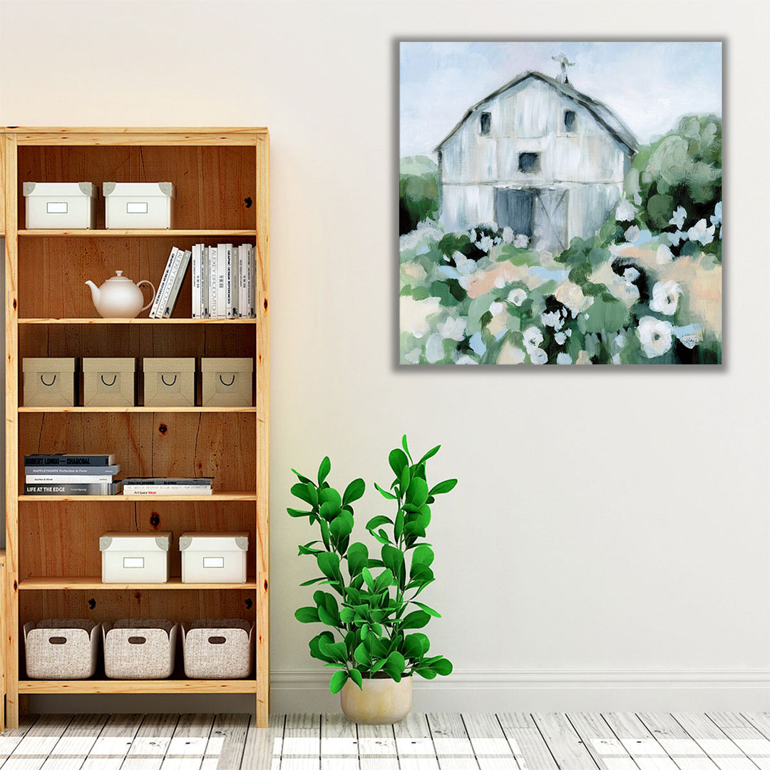 Summer Barn - Canvas Print Wall Art