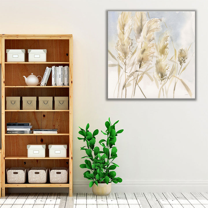 Pampas Grasses - Canvas Print Wall Art