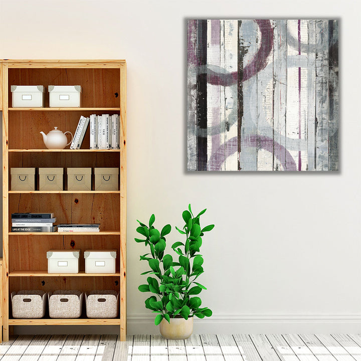 Plum Zephyr I - Canvas Print Wall Art