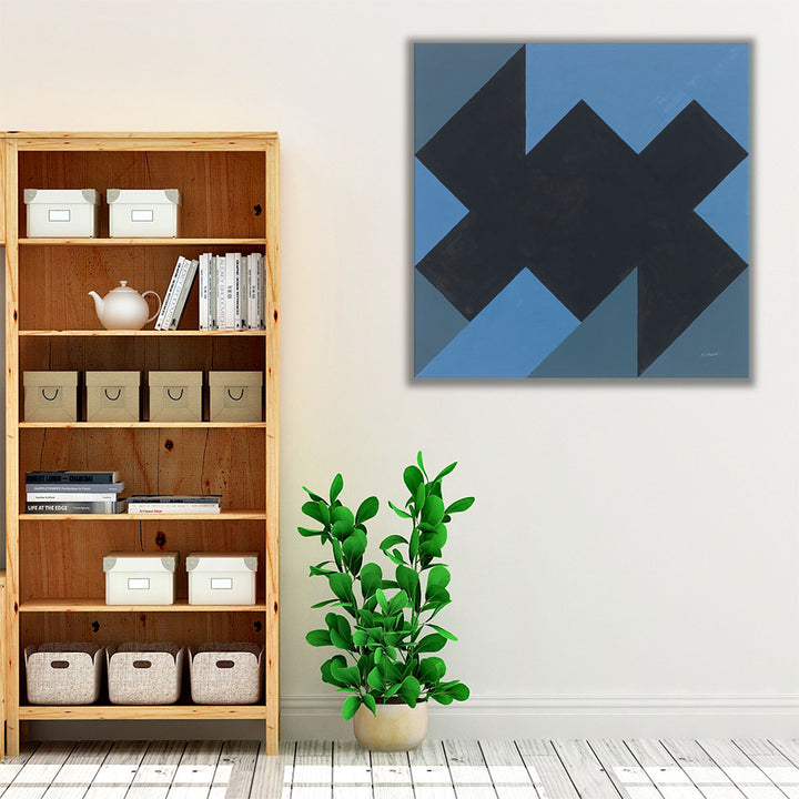 Triangles II - Canvas Print Wall Art