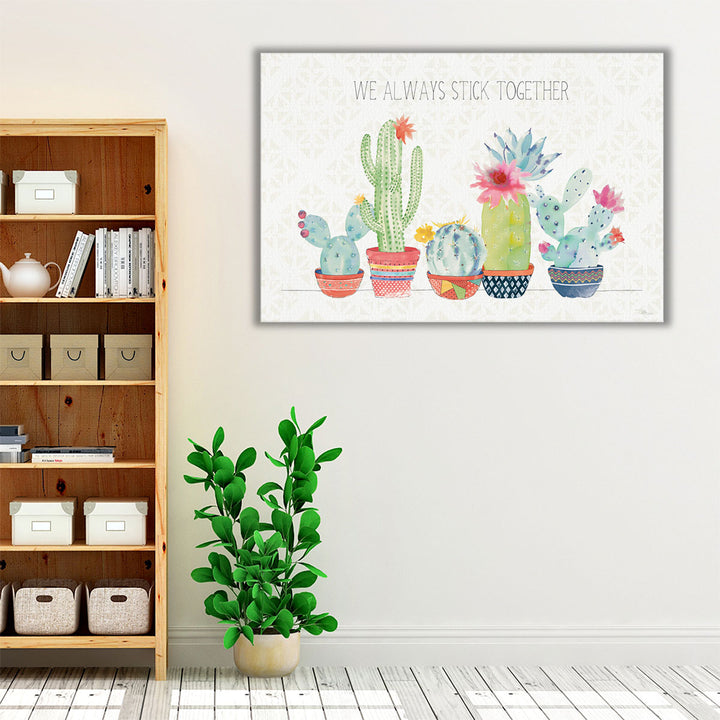 Sweet Succulents I - Canvas Print Wall Art