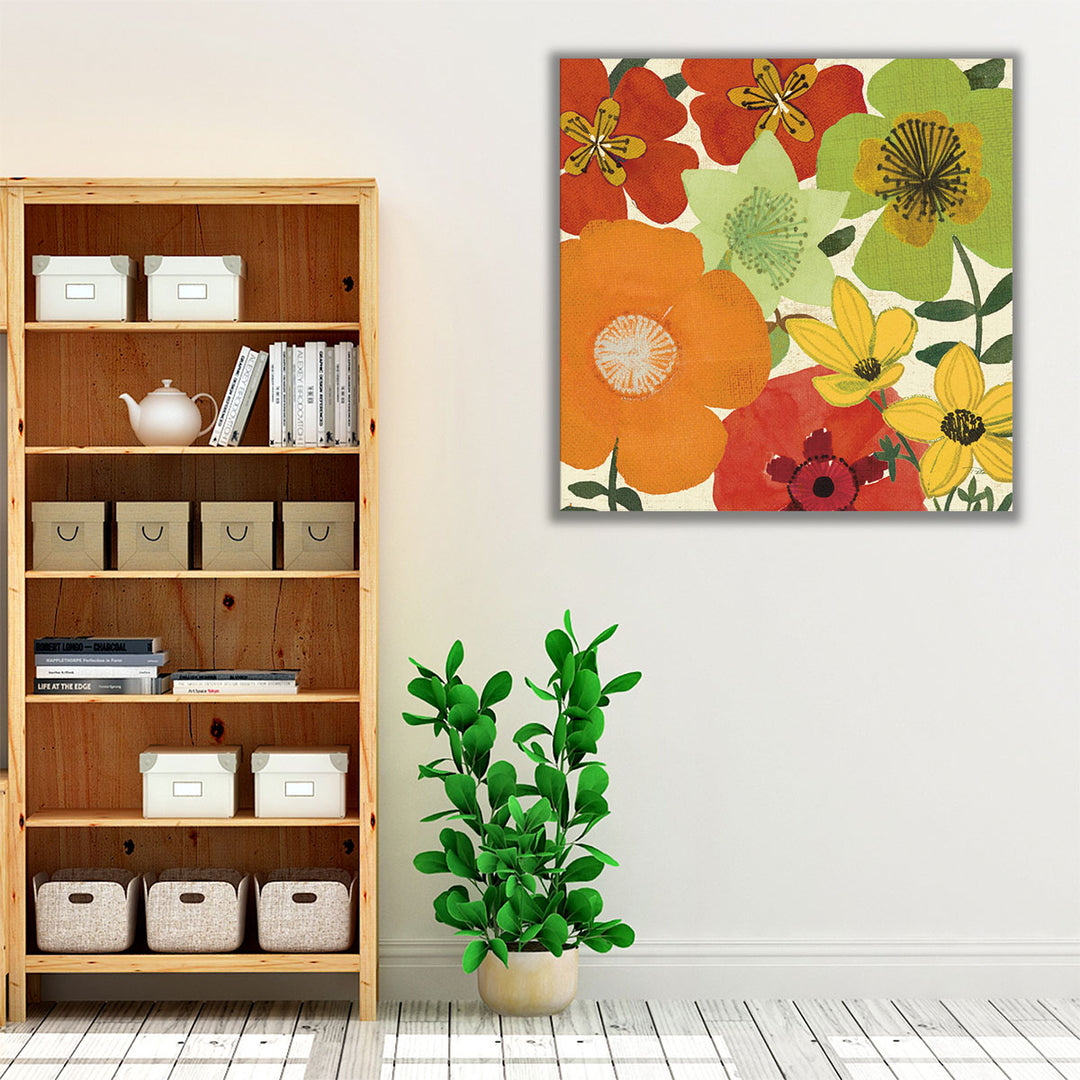 Garden Brights I - Canvas Print Wall Art