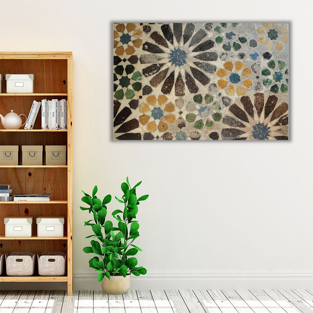 Alhambra Tile I - Canvas Print Wall Art