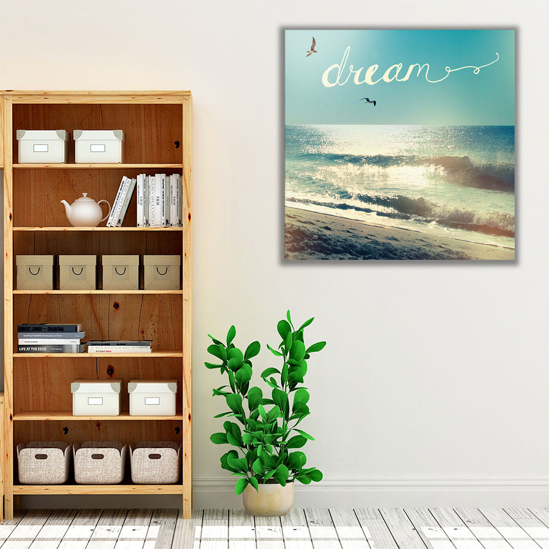 Coastline Waves - Canvas Print Wall Art