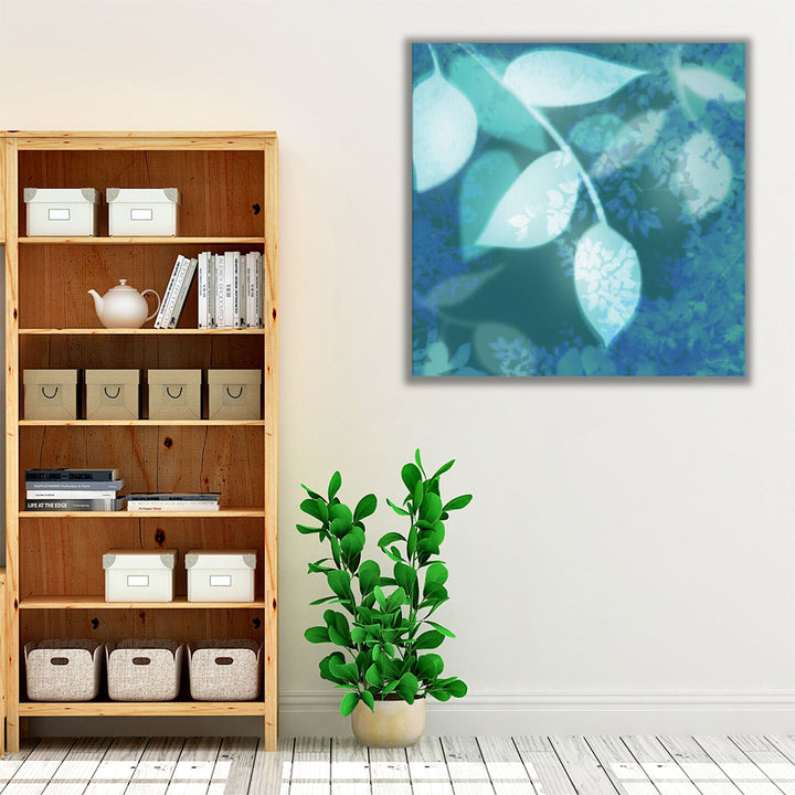 Ink Leaves II - Canvas Print Wall Art