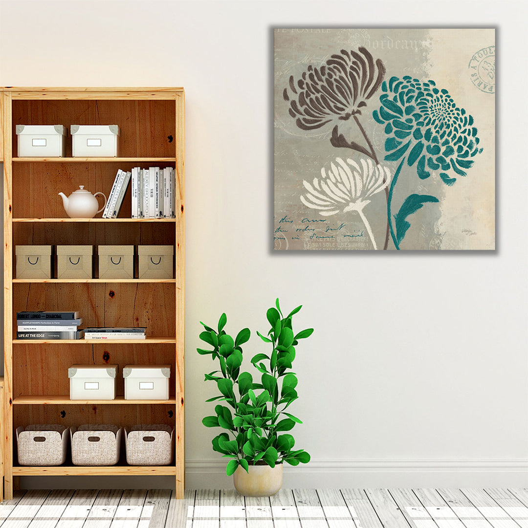 Chrysanthemums II - Canvas Print Wall Art