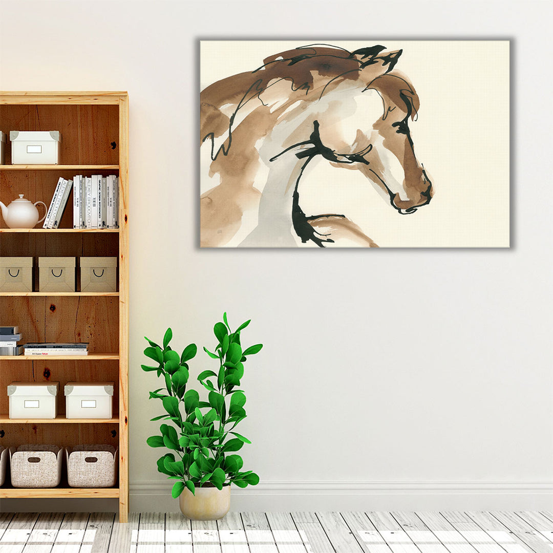 Horse Head I - Canvas Print Wall Art