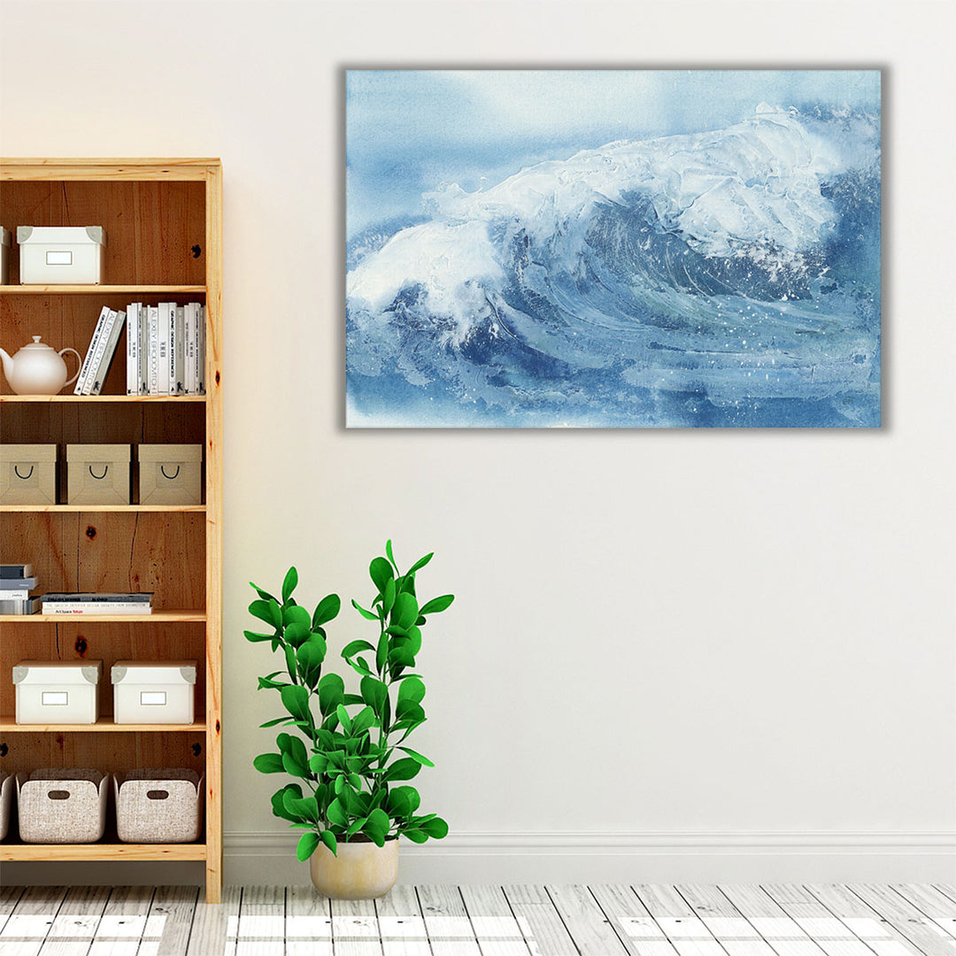 Waves IV - Canvas Print Wall Art