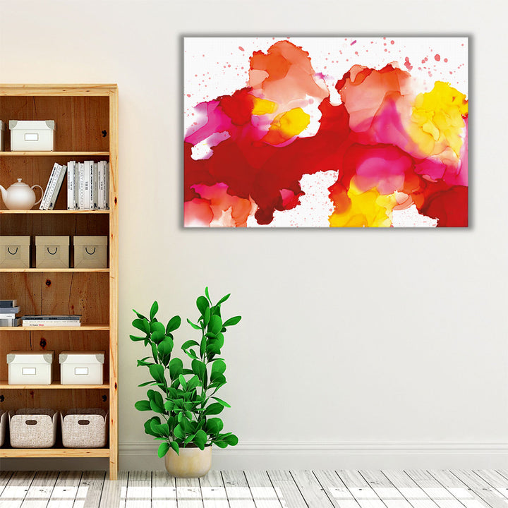 Spatter - Canvas Print Wall Art