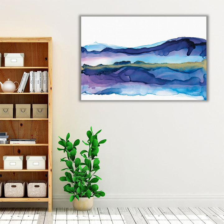 Coastal Ink I - Canvas Print Wall Art