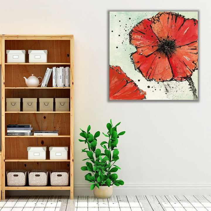 Not a California Poppy IV - Canvas Print Wall Art