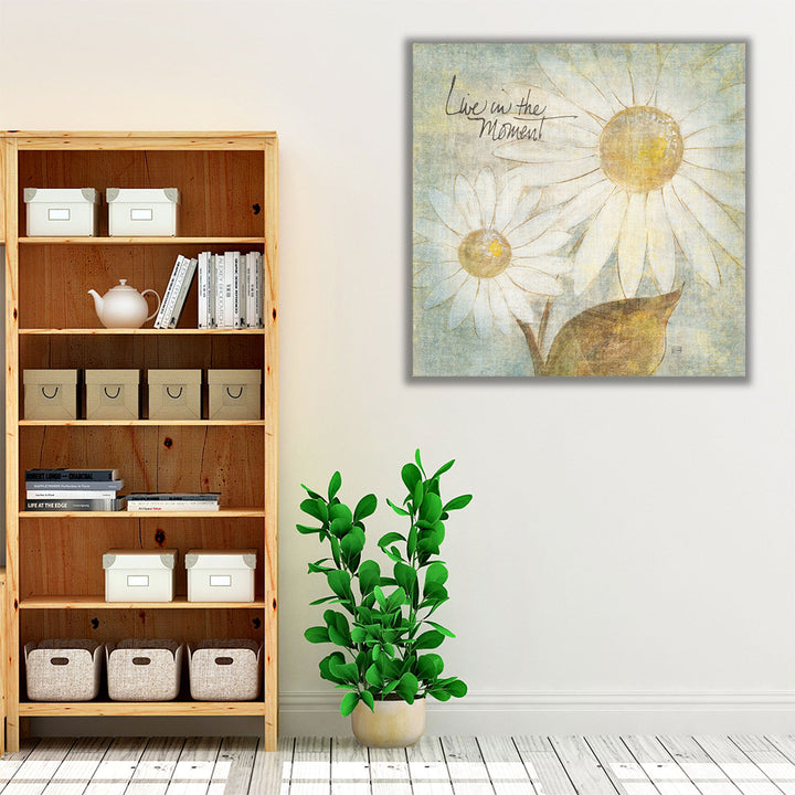 Daisy Do III - Live in the Moment - Canvas Print Wall Art