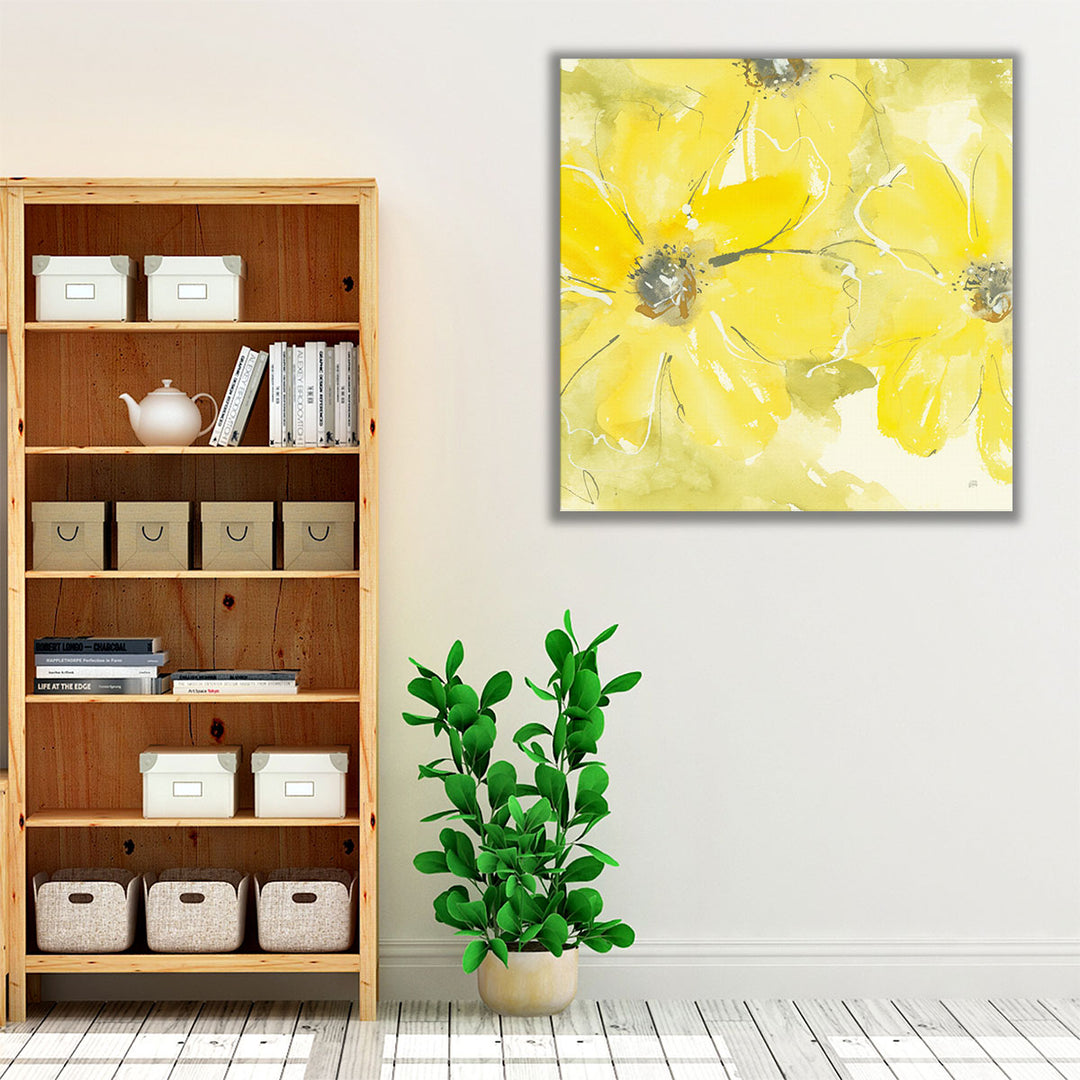 Sunshine Cosmos II - Canvas Print Wall Art