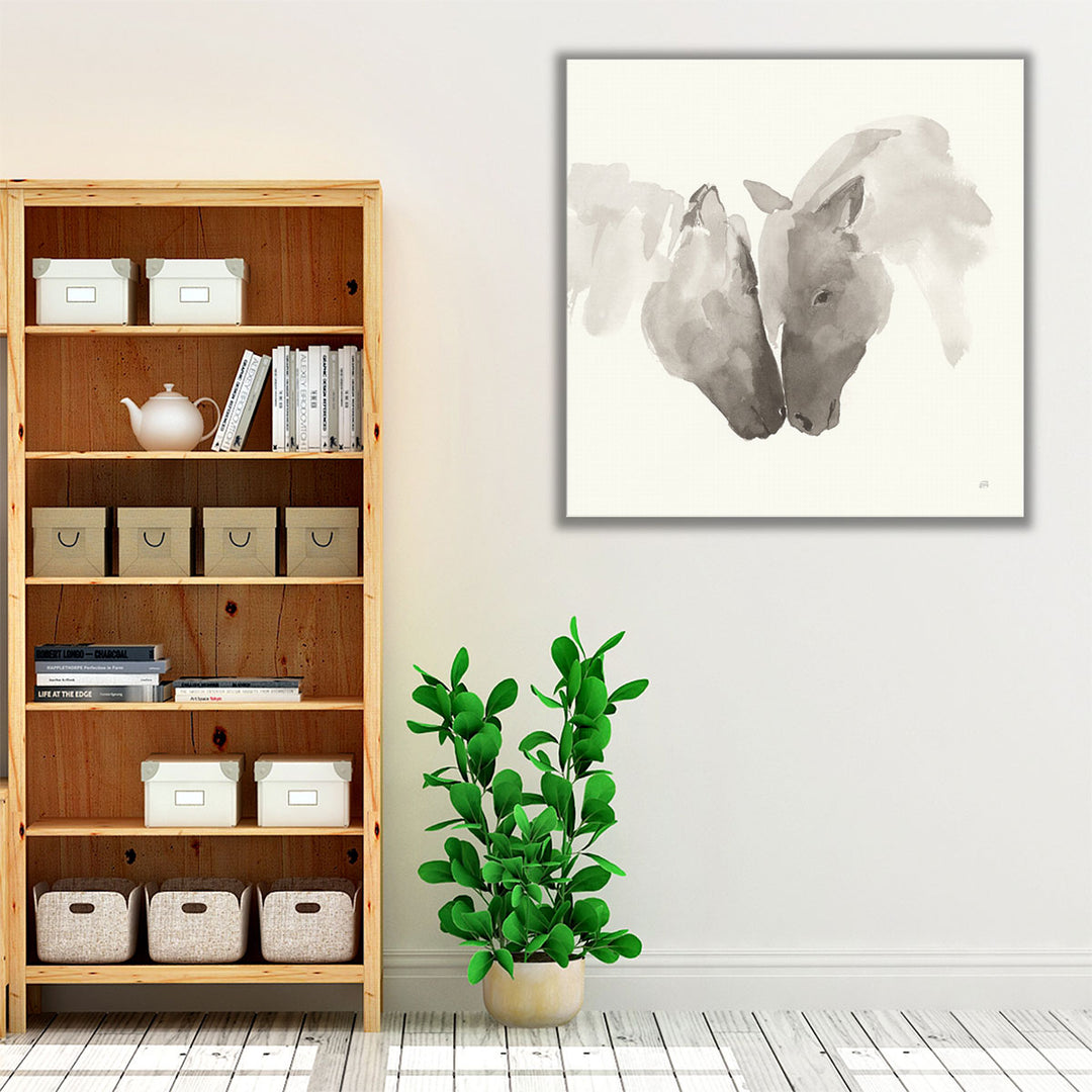 Nuzzling III - Canvas Print Wall Art