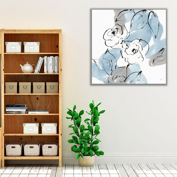 Blue Neutrals I - Canvas Print Wall Art