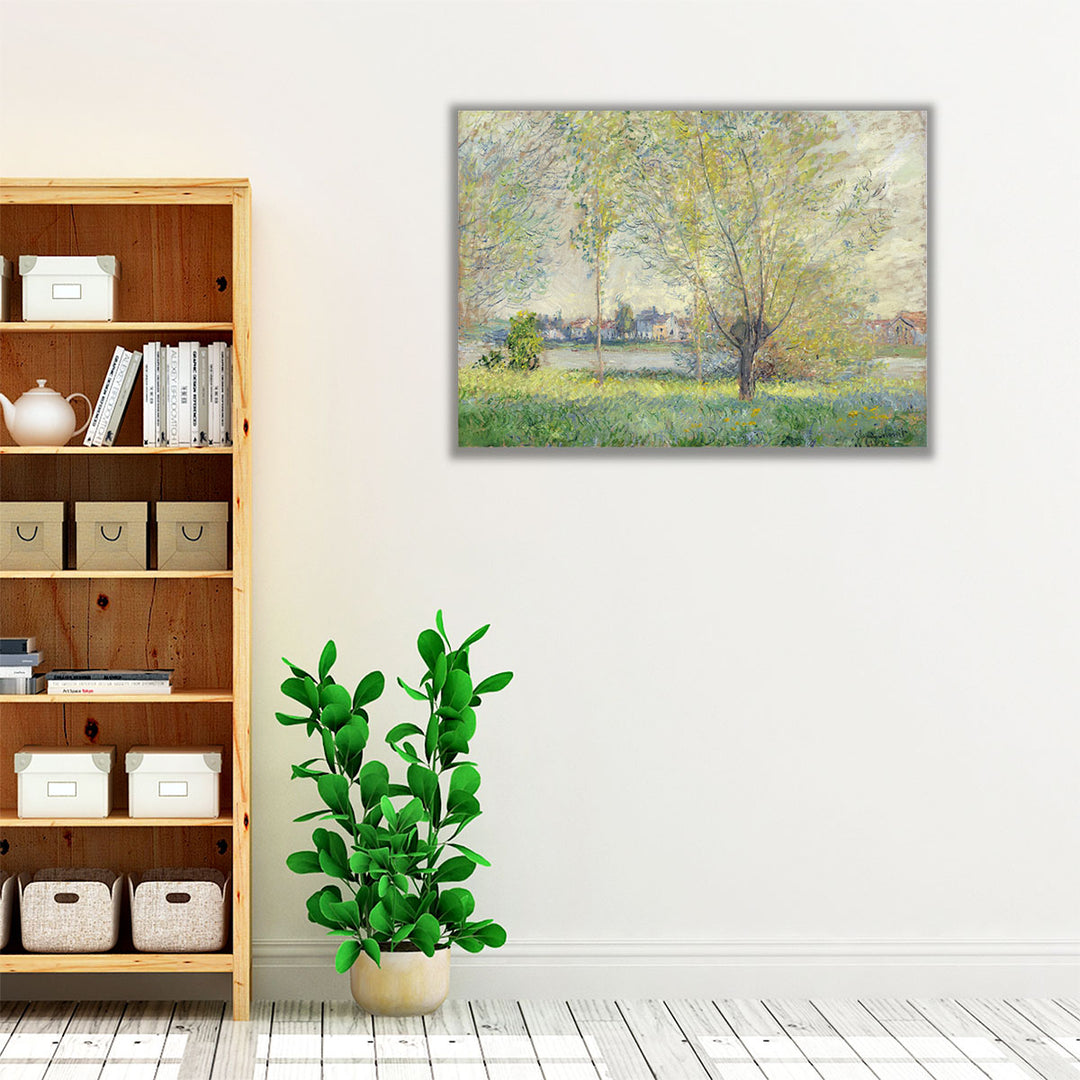 The Willows, 1880 - Canvas Print Wall Art