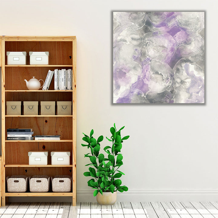 Amethyst Circles I - Canvas Print Wall Art