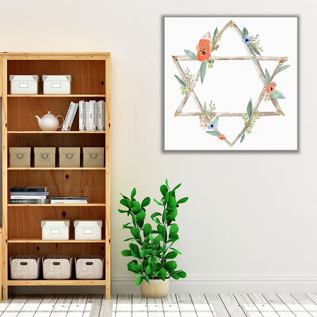 Adorned Star I - Canvas Print Wall Art