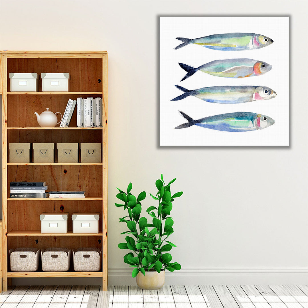 Sardine Team I - Canvas Print Wall Art