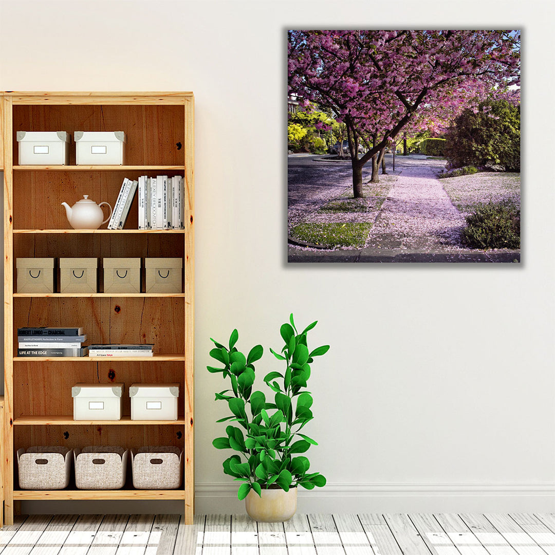 Fallen Petals - Canvas Print Wall Art