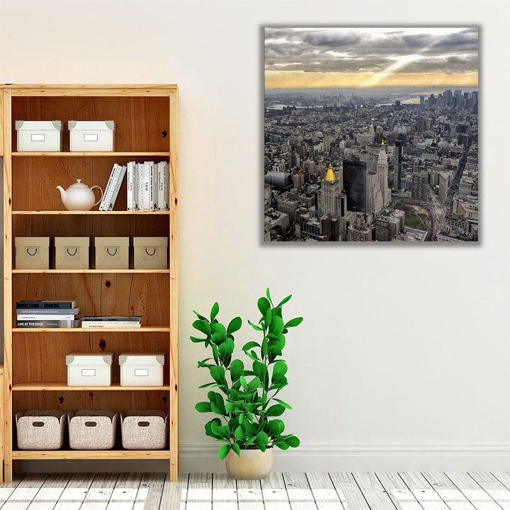 Gold Tones - Canvas Print Wall Art