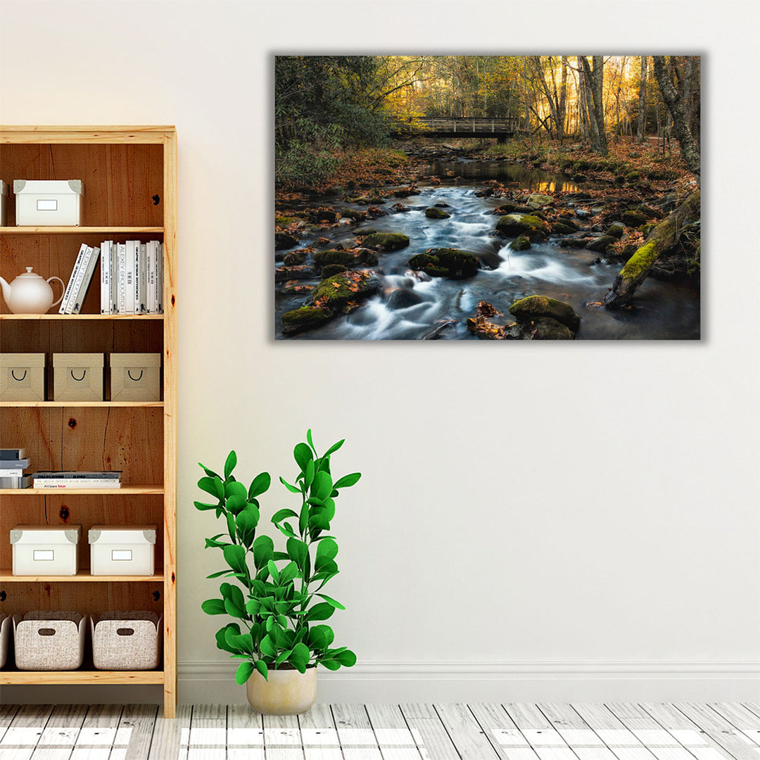 Warm Sky Light - Canvas Print Wall Art