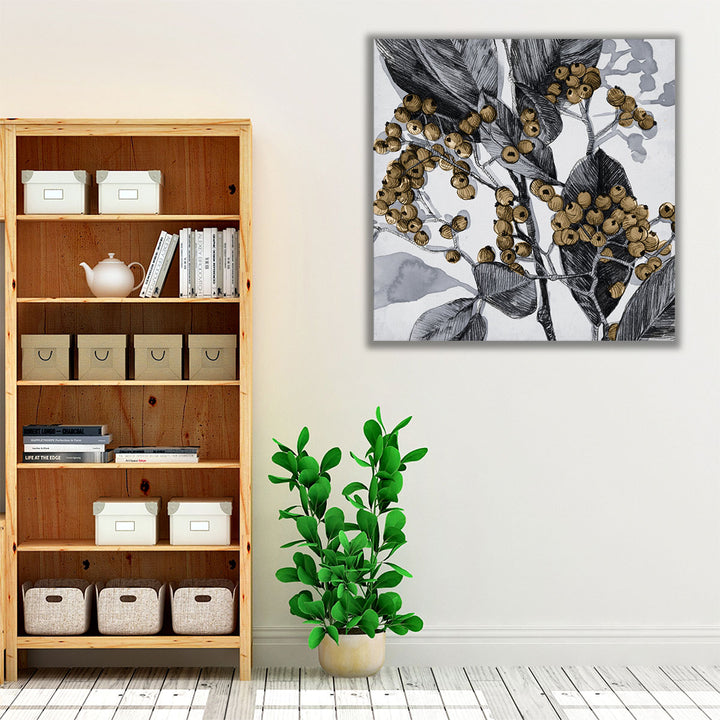 Holly Shadow II - Canvas Print Wall Art