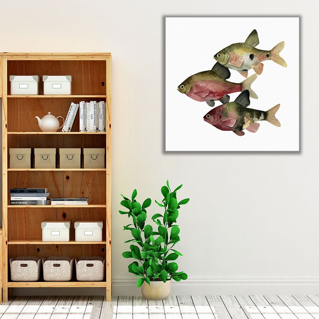 Rainbow Fish I - Canvas Print Wall Art