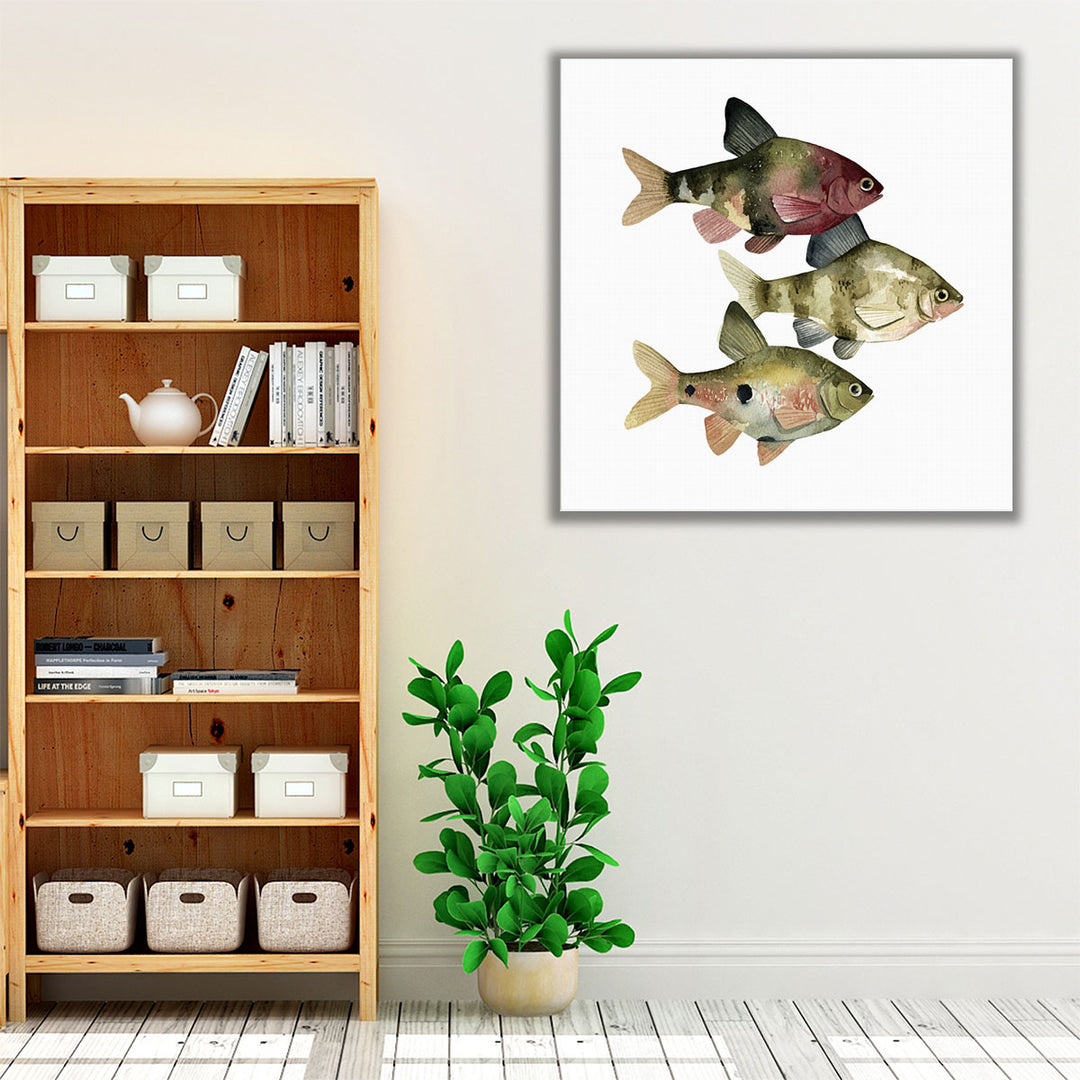 Rainbow Fish II - Canvas Print Wall Art