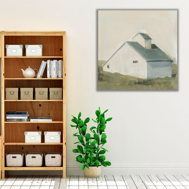 Serene Barn I - Canvas Print Wall Art