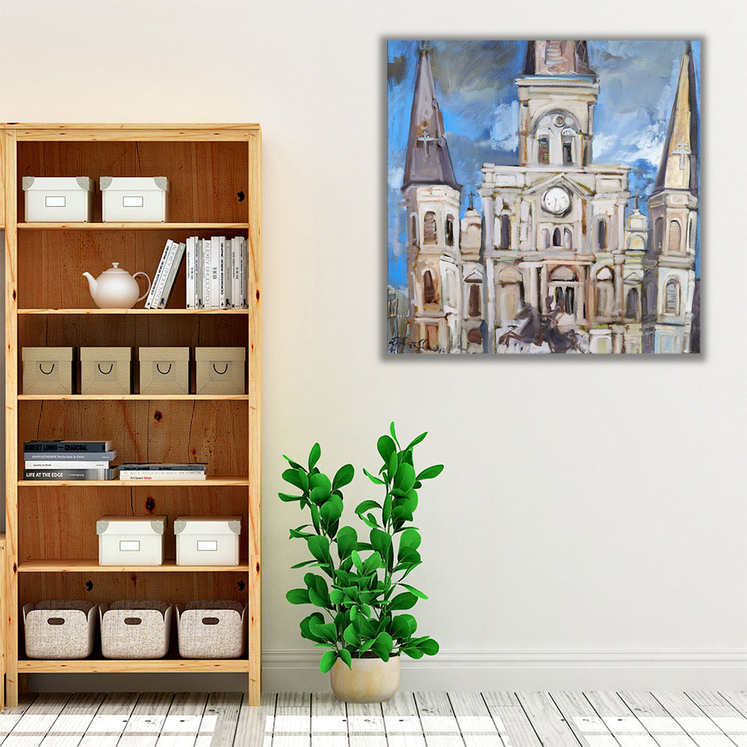 Saint Louis Cathedral  II - Canvas Print Wall Art