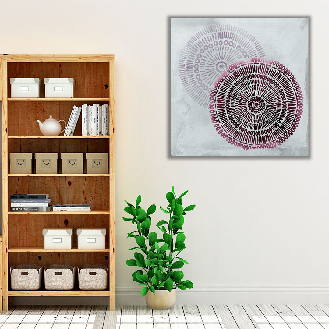 Berry Mandalas I - Canvas Print Wall Art