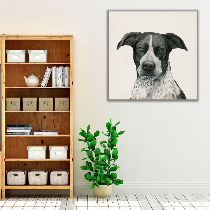 Best Bud IV Black And White - Canvas Print Wall Art